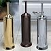 Contemporary Toilet Brush Holder - Chrome