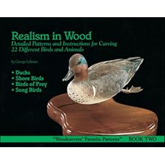 Realism in Wood: Detailed Patterns and Instructions for Carving 22 Different Birds and Animals (Woodcarvers Favorite Patterns, Book 2)