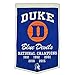Winning Streak NCAA Duke Blue Devils Dynasty Banner