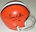 Leroy Kelly Autographed/Hand Signed Cleveland Browns Mini Helmet with HOF 94 Inscription