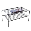Schulte Large Double Shelf, Nickel