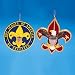 BOY SCOUT EMBLEM ORNAMENT - 3.5-4.25