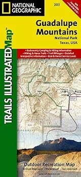 TI Map #203- Guadalupe Mountains National Park