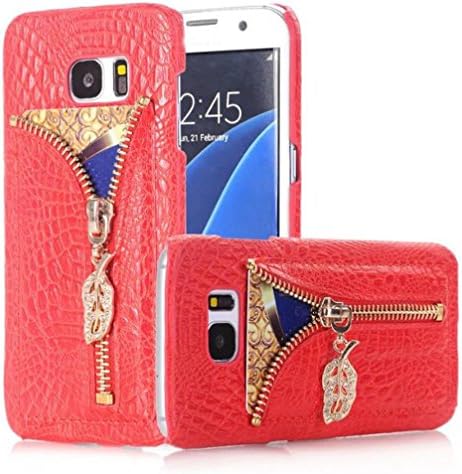 Accessory for Samsung Galaxy Note 7, Feier(TM) PU Leather Card Holder Case Cover For For Samsung Galaxy Note7 (Red)