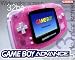 Game Boy Advance Konsole Clear Red