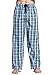 CYZ Men's 100% Cotton Poplin Pajama Lounge Sleep Pant-F134-M
