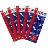 Pro Specialties Buffalo Bills Team Logo Wrapping Paper (5 Pack)