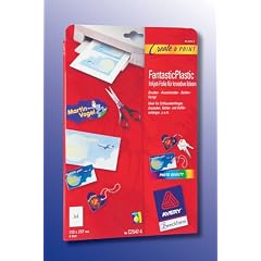 Avery Zweckform, C2547-4, 4 Blatt, FantasticPlastic f�r krative Ideen, A4