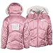Giants Reebok Big Kids Girls Satin Bubble Jacket