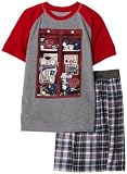 Wes And Willy Boys 8-20 Baseball Locker Pajamas