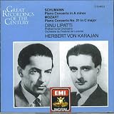 Schumann Piano Concerto in A minor ; Mozart: Piano Concerto No 21 (EMI)