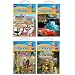 Vtech V.Reader Animated E-Book 4 Book Bundle: Cars, Penguins, Scooby-Doo, Shrek