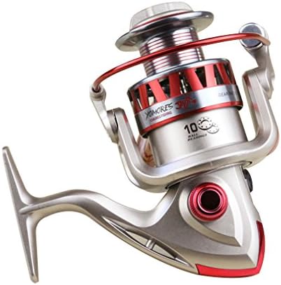 Kuyes® 10BB 5.5:1 fishing reel for saltwater / freshwater spinning reels( 7 specifications ) left and right hand (DF2000)