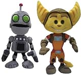 Ratchet & Clank 8'' Plush Bundle (includes Ratchet & Clank)