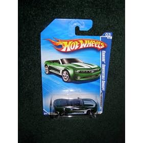 2010 HOT WHEELS HW PERFORMANCE 03/10 GREEN CAMARO CONVERTIBLE CONCEPT