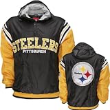 Pittsburgh Steelers Half Zip Pullover Hooded Jacket