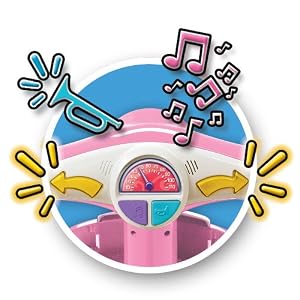 Radio Flyer Classic Lights and Sound Trike, Pink
