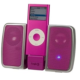 Logic3 i-Station Traveller - Portable Speakers For MP3 & iPod - Pink