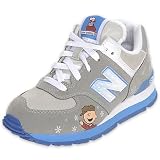 NEW BALANCE 574 Charlie Brown Preschool Running Shoe, Charlie Brown- Grey Suede