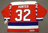 DALE HUNTER Washington Capitals 1990 CCM Vintage Throwback Away NHL Hockey Jersey, 2XL