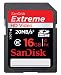 SanDisk Secure Digital High Capacity Card Extreme Video HD 16GB