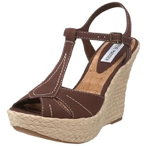 Buy Steve Madden Ladies Crazedd T-Strap Wedge