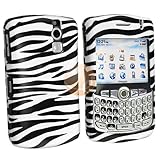 eForCity White / Black Zebra Skin Designed Hard Clip On Case for Blackberry ....