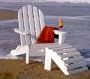 Poly-Wood Adirondack Chair White