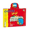 Giotto Be-b� - Etui 12 feutres maxi super lavable - pour enfant � partir de 2 ans