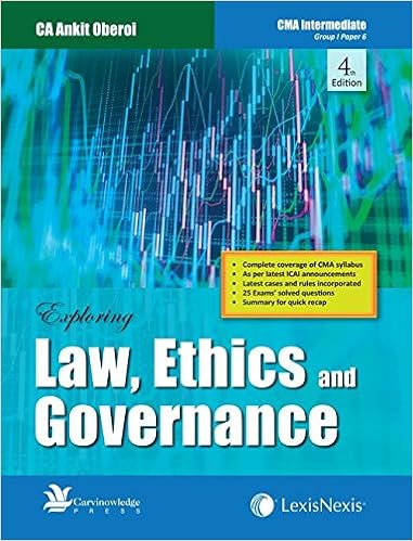 Law, Ethics And Governance Book for CMA Intermediate