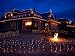 Christmas Lights, Waldronville, Dunedin, New Zealand Photographic Poster Print