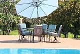 Hampton 14pc Outdoor Dining Patio Set - Spa