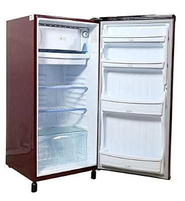 Videocon VAE203 Chill Mate Direct-cool Single-door Refrigerator (190 Ltrs, Burgundy Red)