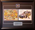 David Reutimann Wins 50th Coca-Cola 600 with Autographed Photo & Program - Framed Tribute