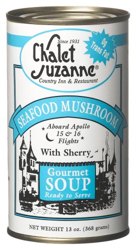 Chalet Suzanne Seafood Mushroom Ready To Serve, 13-Ounce Cans (Pack of 6) by Chalet Suzanne