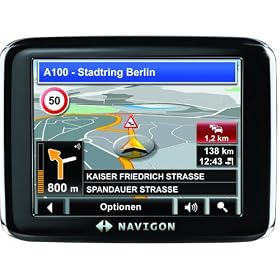 Navigon 2310 Satellite Navigation System - Europe Traffic