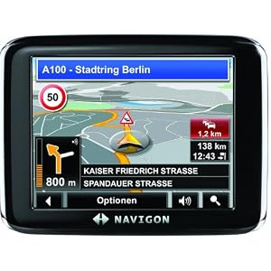 Navigon 2310 Satellite Navigation System - Europe Traffic