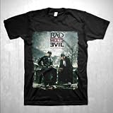 EMINEM T-SHIRTS - NEW - BAD MEETS EVIL BRUNT EMINEM SHIRT - BAD MEETS EVIL TEES