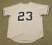 DON MATTINGLY New York Yankees 1985 Majestic Throwback Away Baseball Jersey, LARGE