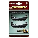 Razor Spark Replacement Cartridge, Black, 2 Pack