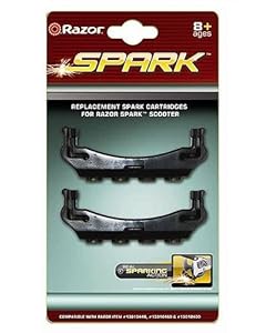 Razor 35010405 Spark Replacement Cartridge, 2-Pack (Black)