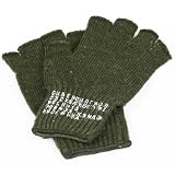 G.I. Wool Fingerless Glove, Olive Drab