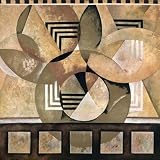 Osmosis Beautiful MUSEUM WRAP CANVAS Print with Added BRUSHSTROKES Marlene Healey 36x36