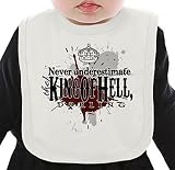 King of Hell ネクタイを有する有機ビブ Medium