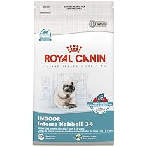 ROYAL CANIN FELINE HEALTH NUTRITION Indoor INTENSE HAIRBALL 34 dry cat food, 15-Pound
