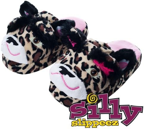 Silly Slippeez Leopard Plush, Medium