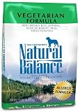 Natural Balance Vegetarian Formula Dog Food, 15-Pound Bag