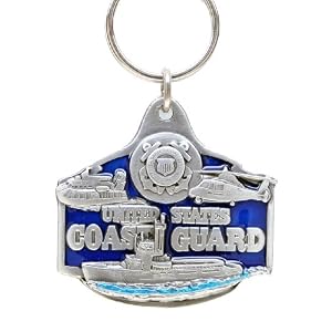 Coast Guard Pewter Key Ring - U.S. Coast Guard by 
