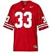Nike Ohio State Buckeyes #33 Scarlet Youth Replica Football Jersey