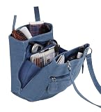 Denim Jean Blue Ladies Trendy Handbag Purse Tote Bag